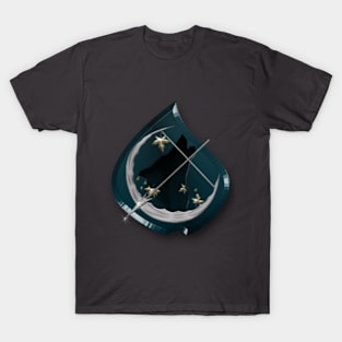 Howling Wolf and Moon T-Shirt